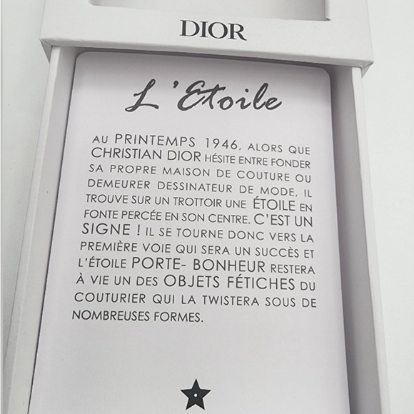 Christian Dior Gold Star Pin - NIB - Picture 3 of 8